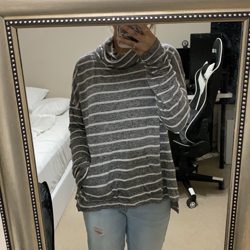 stripped sweater